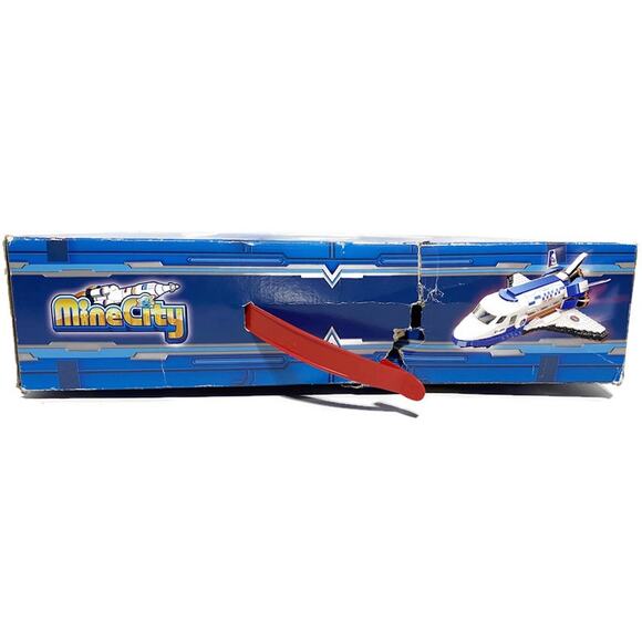 Mine City Space Shuttle Rocket Satellite Delivery Truck Building Block Set - Picture 6 of 7